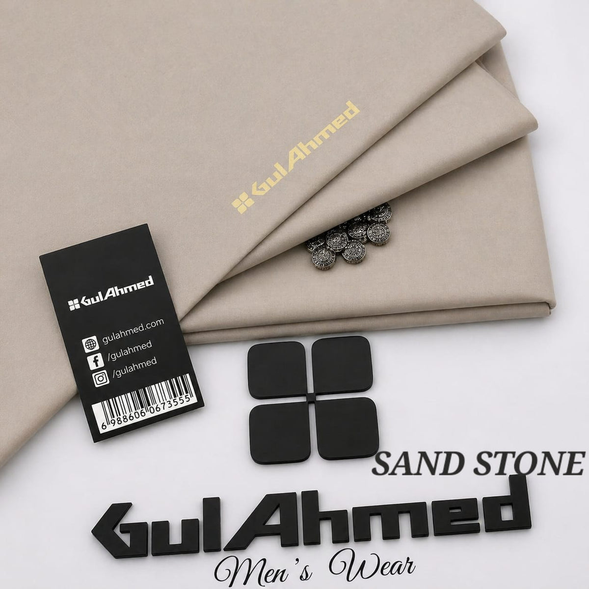 Gull Ahmed Cotton | Sand Stone